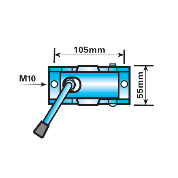 MP222 34mm Standard Duty Split Clamp