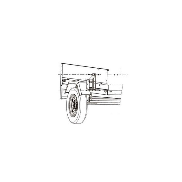 MP68150 SPSY00 Spare Wheel Carrier - Image 2